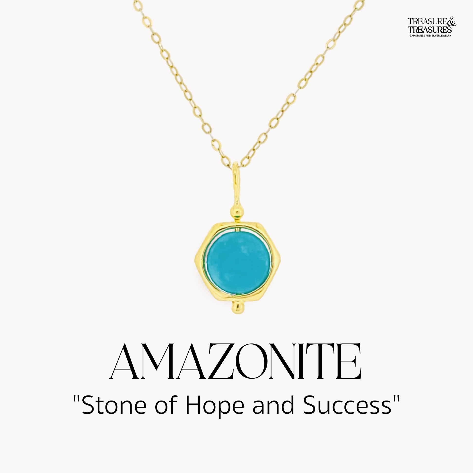 Amazonite - "The Stone of Hope and Success"