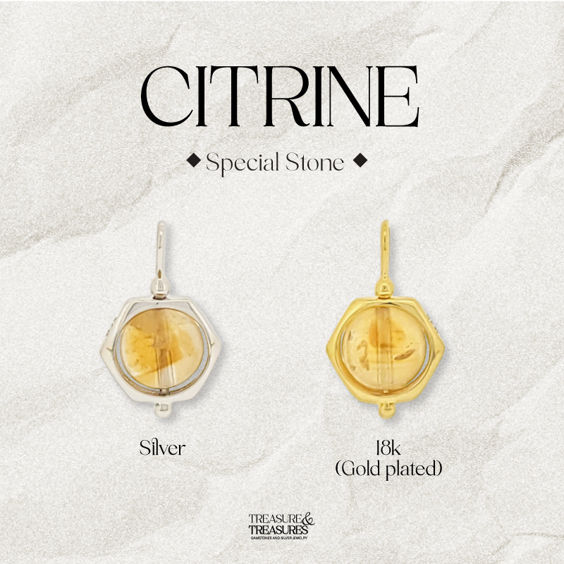 Citrine Premium - "The Stone of Power and Success"